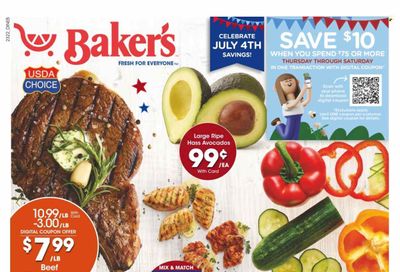 Baker's (NE) Weekly Ad Flyer Specials June 28 to July 4, 2023