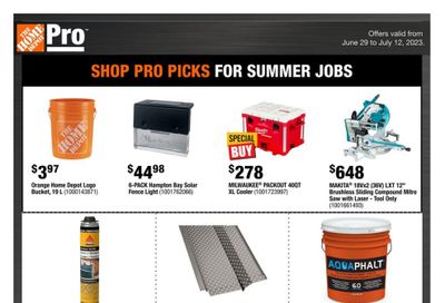 Home Depot Pro Flyer June 29 to July 12