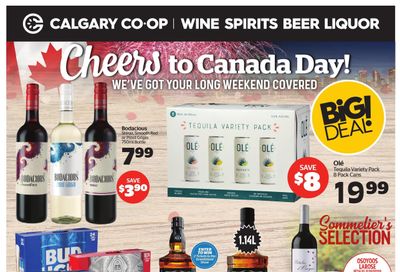 Calgary Co-op Liquor Flyer June 29 to July 5