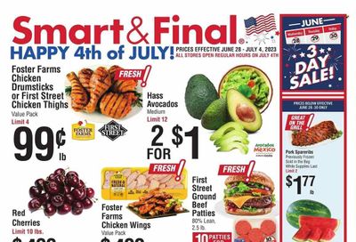 Smart & Final (CA) Weekly Ad Flyer Specials June 28 to July 4, 2023