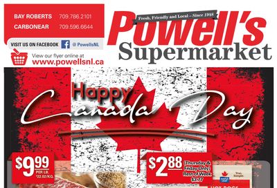 Powell's Supermarket Flyer June 29 to July 5