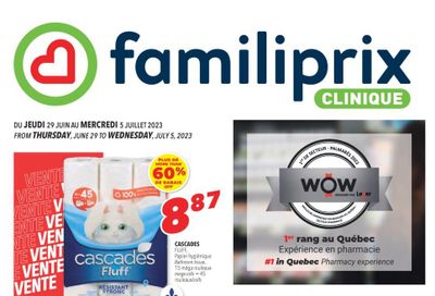 Familiprix Clinique Flyer June 29 to July 5