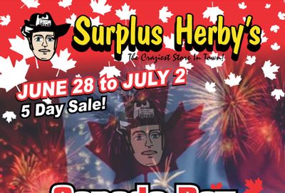 Surplus Herby's Flyer June 28 to July 2