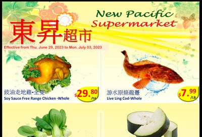 New Pacific Supermarket Flyer June 29 to July 3