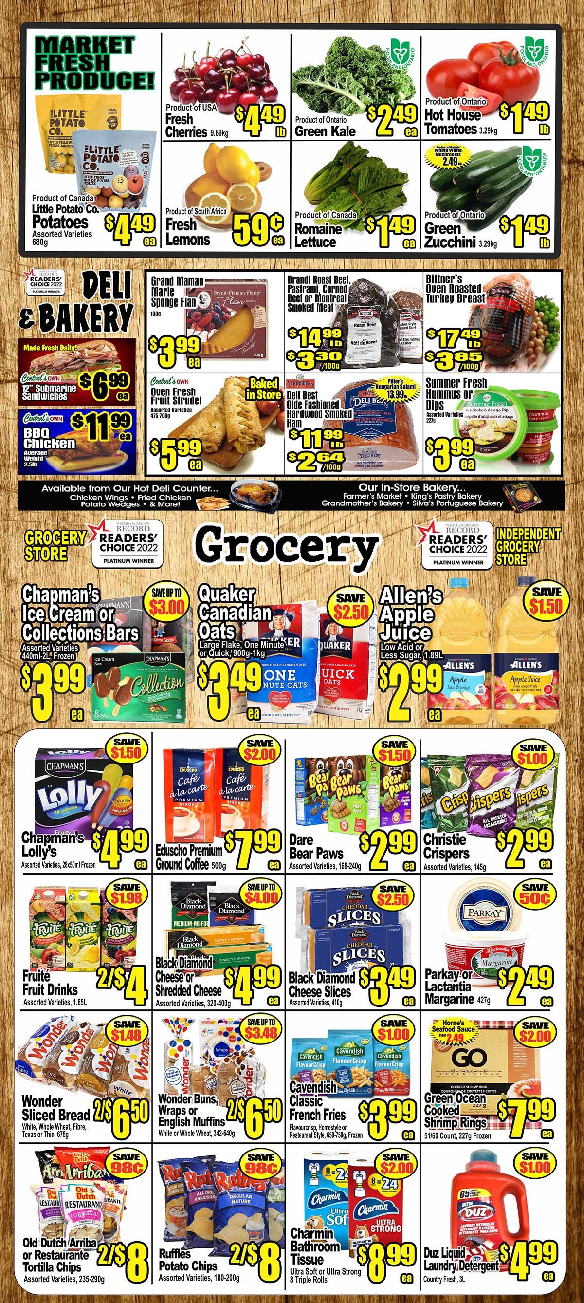 Central Fresh Market Flyer June 29 to July 6