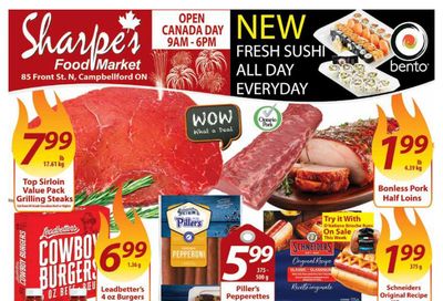 Sharpe's Food Market Flyer June 29 to July 5