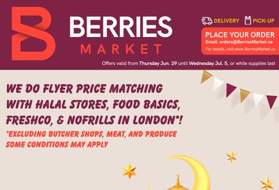 Berries Market Flyer June 29 to July 5