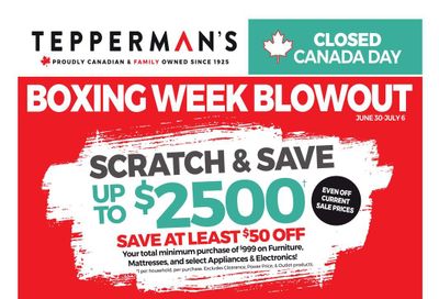 Tepperman's Flyer June 30 to July 6