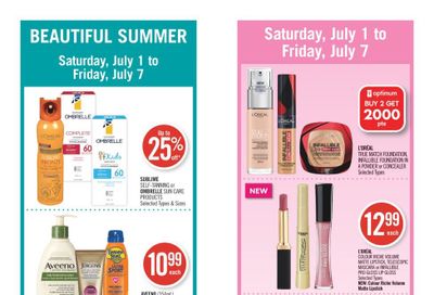 Shoppers Drug Mart (Atlantic) Flyer July 1 to 7