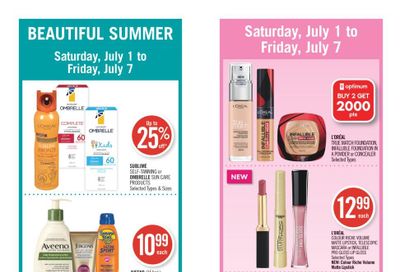 Shoppers Drug Mart (West) Flyer July 1 to 7