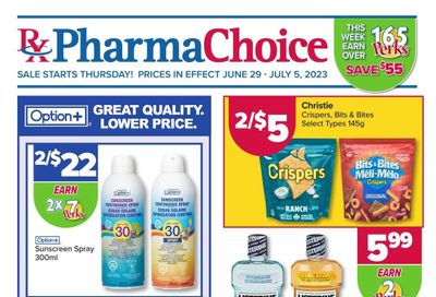 PharmaChoice (BC, AB, SK & MB) Flyer June 29 to July 5