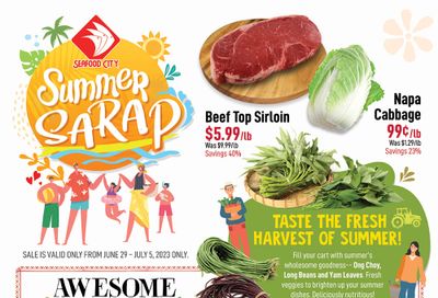 Seafood City Supermarket (West) Flyer June 29 to July 5