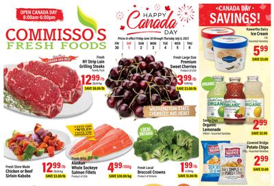 Commisso's Fresh Foods Flyer June 30 to July 6