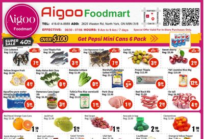 Aigoo Foodmart Flyer June 30 to July 6