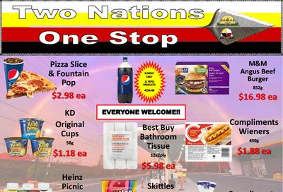 Two Nations One Stop Flyer June 30 to July 6