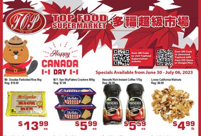 Top Food Supermarket Flyer June 30 to July 6