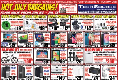 TechSource Flyer June 30 to July 13