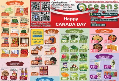 Oceans Fresh Food Market (Main St., Brampton) Flyer June 30 to July 6