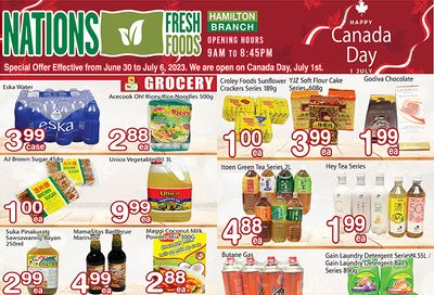 Nations Fresh Foods (Hamilton) Flyer June 30 to July 6