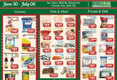 Nations Fresh Foods (Mississauga) Flyer June 30 to July 6