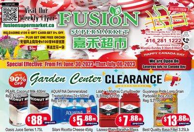 Fusion Supermarket Flyer June 30 to July 6