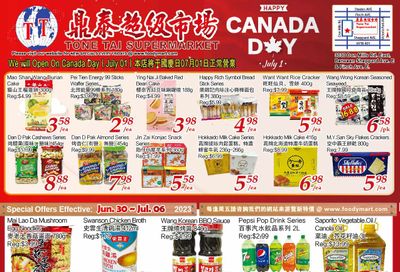 Tone Tai Supermarket Flyer June 30 to July 6