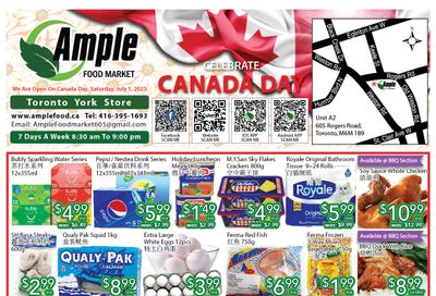 Ample Food Market (North York) Flyer June 30 to July 6