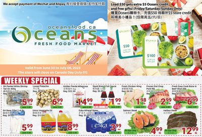 Oceans Fresh Food Market (Mississauga) Flyer June 30 to July 6