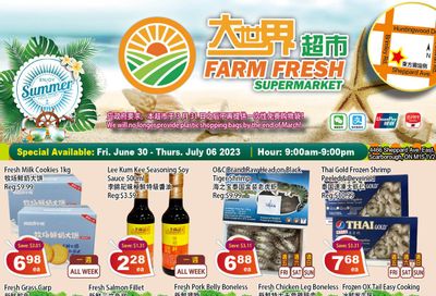 Farm Fresh Supermarket Flyer June 30 to July 6