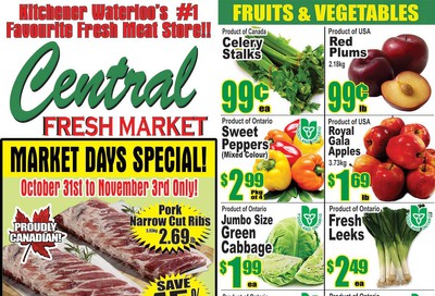 Central Fresh Market Flyer October 31 to November 7