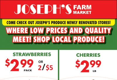 Joseph's Farm Market Flyer July 1 to 5