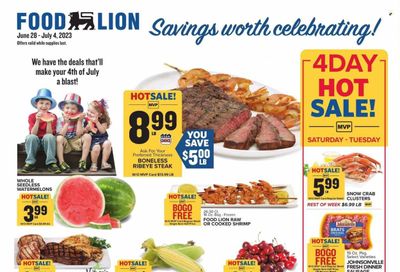 Food Lion (PA) Weekly Ad Flyer Specials June 28 to July 4, 2023
