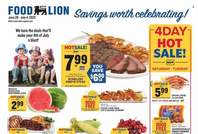 Food Lion (SC) Weekly Ad Flyer Specials June 28 to July 4, 2023
