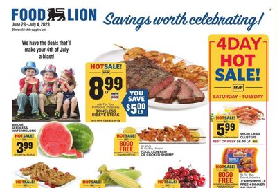 Food Lion (TN) Weekly Ad Flyer Specials June 28 to July 4, 2023