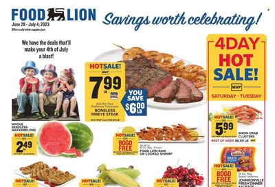 Food Lion (VA) Weekly Ad Flyer Specials June 28 to July 4, 2023 Food Lion (VA) Weekly Ad Flyer Specials June 28 to July 4, 2023