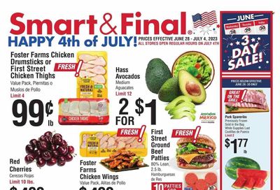 Smart & Final (AZ) Weekly Ad Flyer Specials June 28 to July 4, 2023