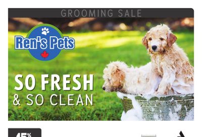 Ren's Pets Grooming Sale Flyer July 3 to 16