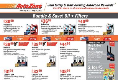 Autozone Weekly Ad Flyer Specials June 27 to July 24, 2023