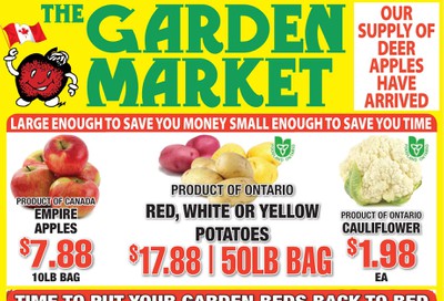 The Garden Market Flyer November 1 to 7