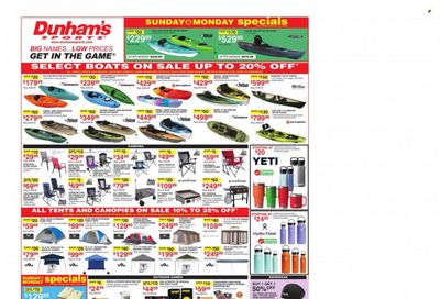 Dunham's Sports (MI, PA, WI) Weekly Ad Flyer Specials July 1 to July 6, 2023