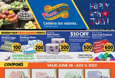 Fiesta Foods SuperMarkets (WA) Weekly Ad Flyer Specials June 28 to July 4, 2023