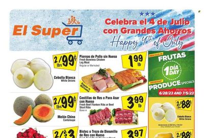 El Super (TX) Weekly Ad Flyer Specials June 28 to July 4, 2023