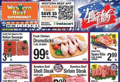 Western Beef (FL, NY) Weekly Ad Flyer Specials June 29 to July 5, 2023