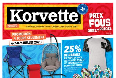Korvette Flyer July 6 to 12