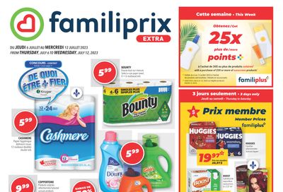 Familiprix Extra Flyer July 6 to 12