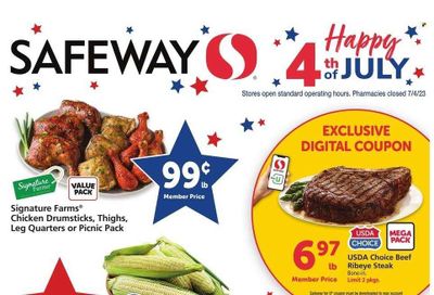 Safeway (CA) Weekly Ad Flyer Specials June 28 to July 4, 2023