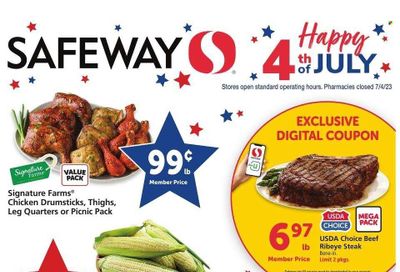 Safeway (CA) Weekly Ad Flyer Specials June 28 to July 4, 2023