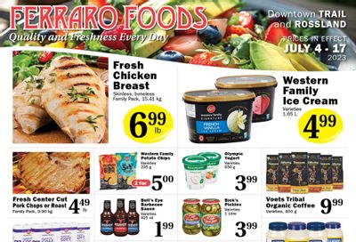 Ferraro Foods Flyer July 4 to 17
