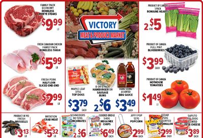 Victory Meat Market Flyer July 4 to 8