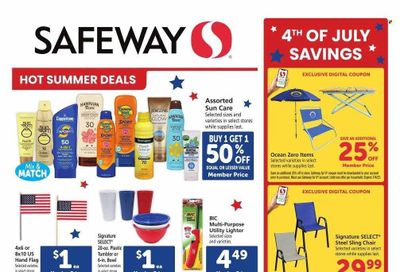 Safeway (CA) Weekly Ad Flyer Specials June 28 to July 4, 2023